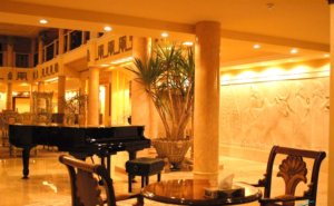 هتل داریوش در کیش از دوربین‌های IP برند Geovision استفاده می‌کند.